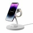 thumbnail image 1 of SwitchEasy Support de Charge Sans Fil Magnétique 4-en-1 PowerStation Blanc Charge Sans Fil, 1 of 5