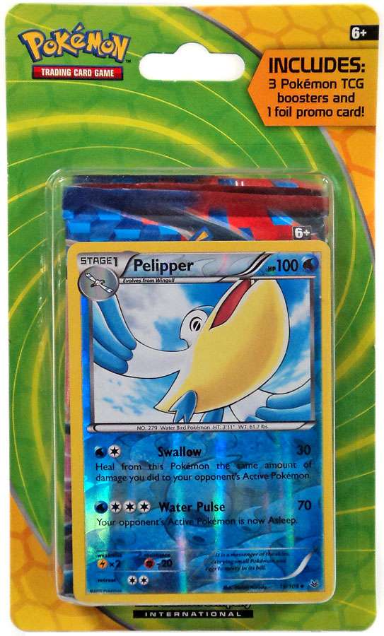 Pokemon TCG Booster 3Pack [with Foil Promo Card]