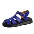 thumbnail image 2 of DIVVce Woven Platform Gladiator Sandals For Women Open Toe Adjustable Buckle Comfort Footwear, 2 of 8