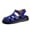 Blue, variant on Blue Women'S Closed Toe Sandals Hollow Out Breathable Thick Sole Buckle Design Comfortable Footwear For Summer Outdoor Beach Daily Casual Wearing