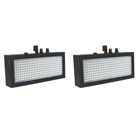 2X Stage Strobe Light, 270 LED Super Bright Flash Stage Lighting White Light for Wedding, Xmas, Birthday, Club, US Plug