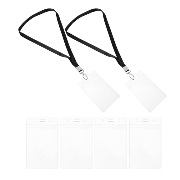 Raindrops 6Pcs Luggage Label Cover For Travel Suitcases And Bags