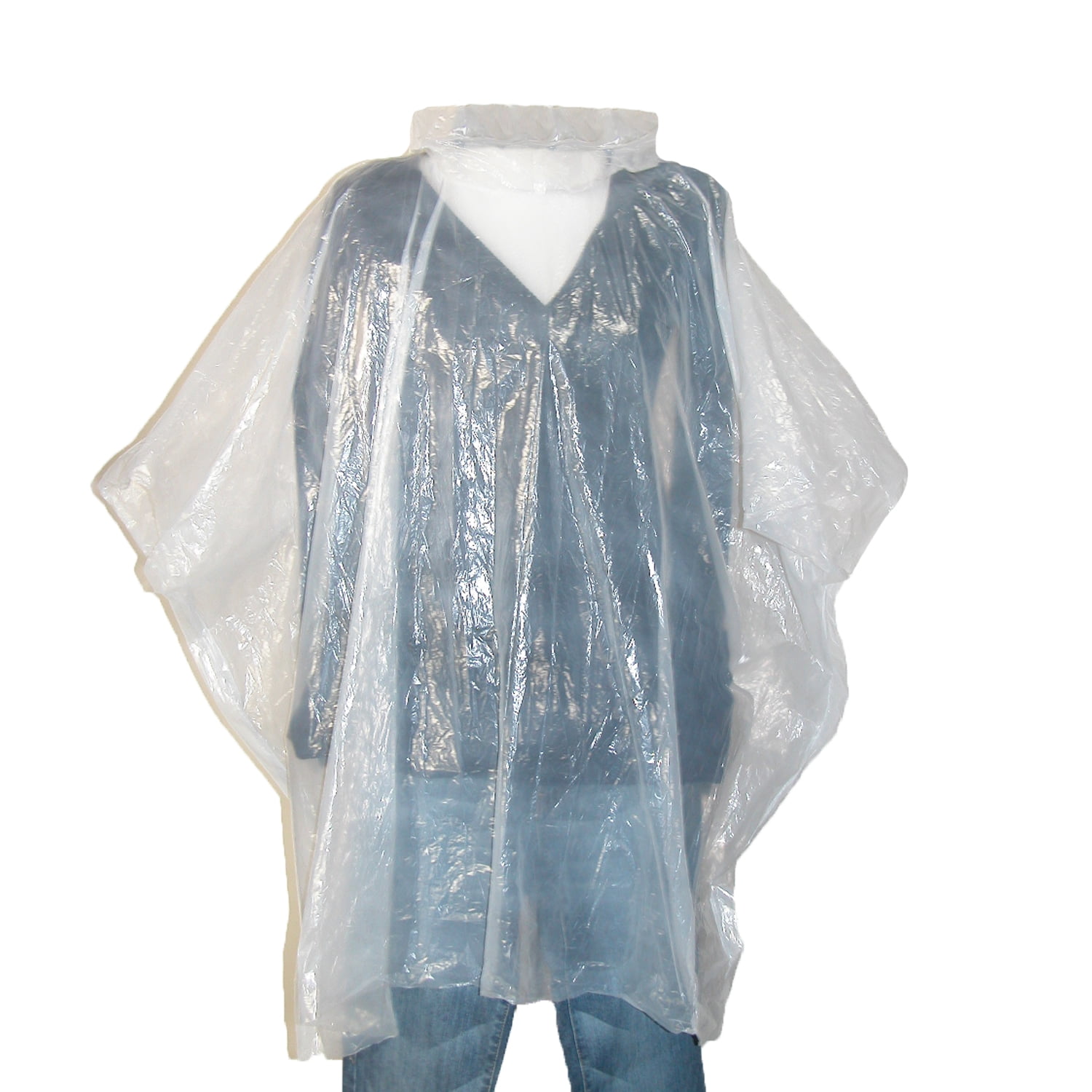 Summit Adult Emergency Poncho 50X80" In Pouch W/Insert Clipstp 