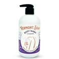 thumbnail image 1 of VERMONT SOAP Gel de baño natural con manteca de karité, gel suave para hidratar y calmar la piel, sin fragancia, para mujeres y hombres (lavanda 12 oz), 1 of 4