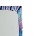 thumbnail image 2 of Ambesonne Ombre Fitted Sheet, Retro 60's Style Hippie, Twin XL Size, Blue Pink, 2 of 2