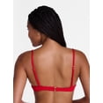 thumbnail image 3 of No Boundaries Chili Pepper Charm Underwire Bikini Swim Top, Women's XXS-XXL, 3 of 5