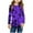 Purple, variant on Zwiiyzr Toddler Baby Girl Long Sleeve Sweatshirt Crew Neck Tops Basic Tie-Dye Sweater Shirts Kid Fall Clothes 3-14 Years Green