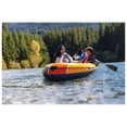 thumbnail image 3 of INTEX 66313EP Challenger 3 Inflatable Boat Set with 54" Oars, Pump, & Welded Oar Locks, 3 of 8