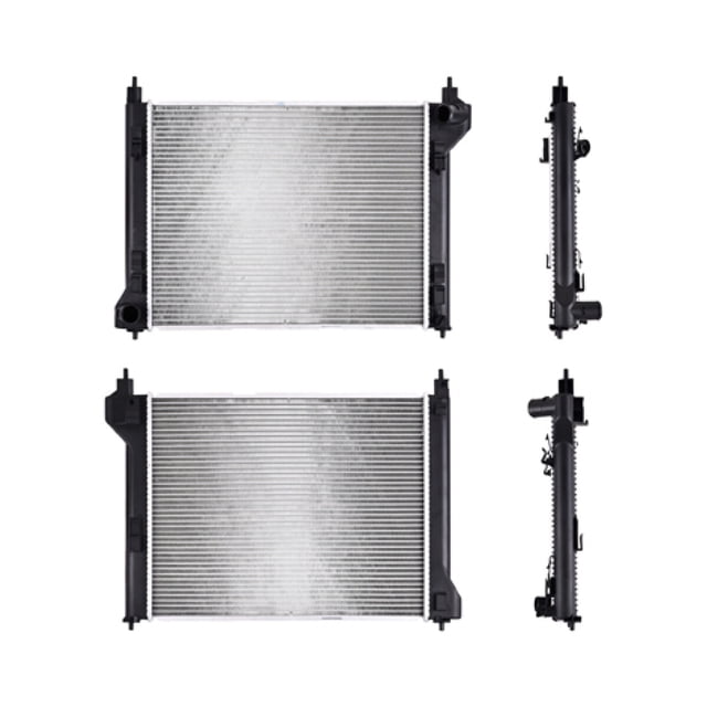 Radiador De Agua Sentra 2013 A 2019 Nissan L4 1.6L Std C/Aa Soldado Polar