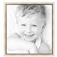 thumbnail image 2 of ArtToFrames 27" x 29" Silver with Black Lip Picture Frame, 27x29 inch Multi Wood Poster Frame (WOM-5193),  Pack, 2 of 7