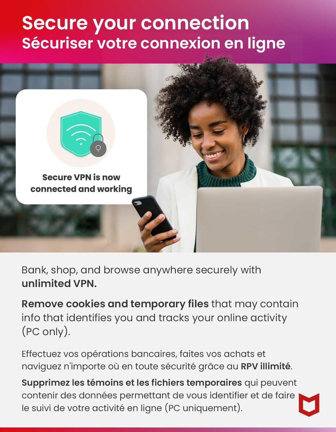 McAfee+ Premium - Individual (Windows/Mac/Android/iOS) - 1 Year Subscription [Digital Code]