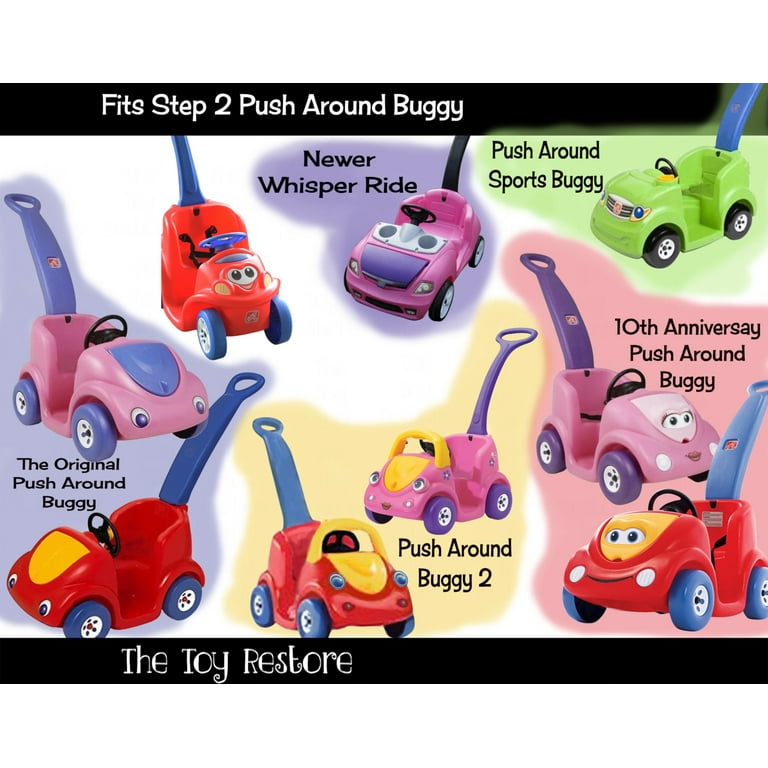 The Toy Restore Replacement Stickers fits Step2 Push Around Buggy
