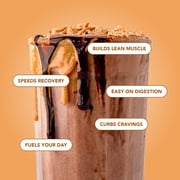 Clean Simple Eats Protein Powder Chocolate Peanut Butter Gusset - 21 oz / 20 Servings (xylitol free)