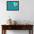 thumbnail image 3 of PinPix 20x15 Custom Cork Bulletin Board  Poster Board Has a Fabric Style Canvas Finish, Framed in Other, by ArtToFrames (PinPix-596), 3 of 5