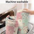 thumbnail image 5 of Pioneer Flower Floral Print Pattern Bathroom Rugs Mat, Non Slip Microfiber Bathroom Rug with Rubber Backing, Soft Mats for Bathroom Floor Tub Shower, 17"x30", 5 of 5