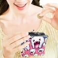 thumbnail image 7 of Tiny Teeth Elegant Microfiber Coin Purse with Zinc Alloy Clasp | 4.3x4.7 in/11x12 cm | Stylish and Functional Wallet Organizer for Women, 7 of 7