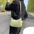thumbnail image 4 of Bolso cuadrado pequeño para mujer, estilo coreano, con textura, tipo mensajero, con forma de Joker, estilo dumpling, portátil, para llevar debajo del brazo, 4 of 6