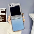 thumbnail image 6 of for Samsung Galaxy Z Flip 5 Case Hinge Protection, Glitter Girly Case for Galaxy Z Flip 5 Cute Design, Trendy Stylish Case for Galaxy Z Flip 5 Sparkle with Plating Frame (Blue), 6 of 7