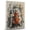 Alaskan Malamute, variant on Irish Wolfhound Dog Stretched Canvas Size 8x12 – Funny Irish Wolfhound Dog Canvas Wall Decor, Funny Dog Wall Art for Cello Room