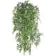 thumbnail image 1 of 2 Pieces Artificial Hanging Vine Plants Fake Plastic Green Ivy Garland Wall Hanging Plant Fence Trellis, 1 of 5