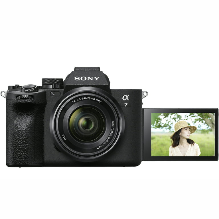 Sony Alpha a7 IV Full Frame Mirrorless Interchangeable Lens Digital 4K  Camera, Black - Bundle with Sony FE 24-105mm f/4 G OSS Standard Zoom  E-Mount