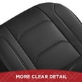 thumbnail image 6 of Rubbermaid Leather Car Seat Cover,Front Seat Cover Universal FIT,Waterproof ,Easy to Install for Most Vehicles (Black), 6 of 8