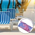 thumbnail image 3 of Tumbona suave Toalla Piscina de secado  Cubierta Púrpura Gloria Toallas de playa tumbona, 3 of 9