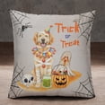 thumbnail image 2 of Trick or Treat Golden Retriever Funny Mummy Cosplay Pumpkin Candy Basket Pillowcase Double Sided Goldens Dog Lover Gifts Idea Pillow Case Covers - 12016, 2 of 3