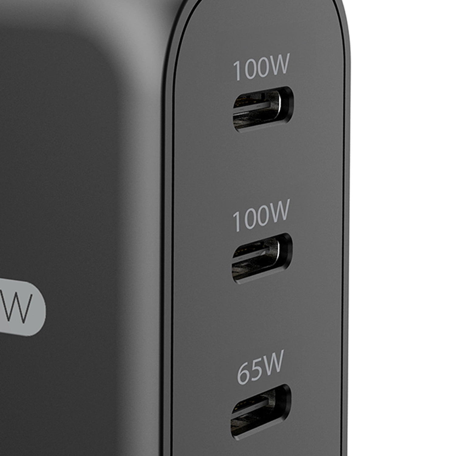 DIGIPOWER 100-Watt GaN Speed Triple USB Wall Charger with 3 USB-C Ports & QC 3.0 USB-A, Fast Multi-Device Charging Wall Adapter, Smartphone Charges up to 50% in 30 Minutes