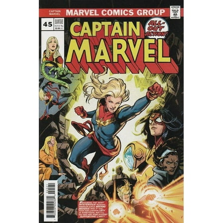 Captain Marvel (11th Series) #45A VF ; Marvel Comic Book