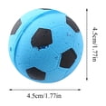 thumbnail image 3 of Latex Foam Cat Toys Balls | Interactive Two Tone Cat Balls with Feathers for Independent Play and Chasing Random Colors Single Pack, 3 of 9