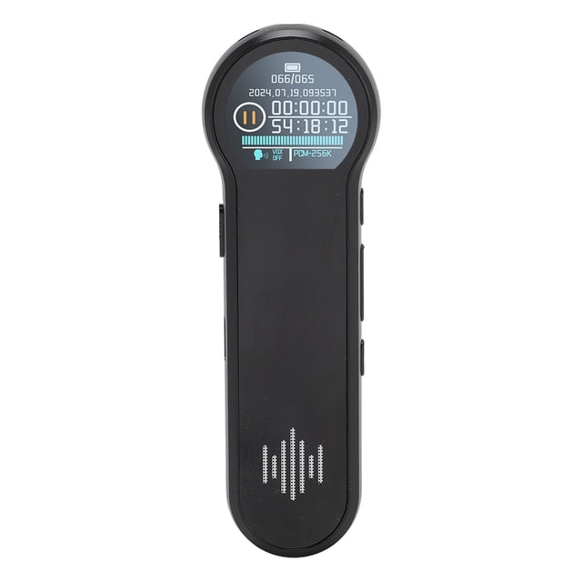 HD Portable Recorder, Noise Cancelling Recorder Automatic Gain Control WAV Recording Format for Business Meeting 4G,8G,16G,32G,64G