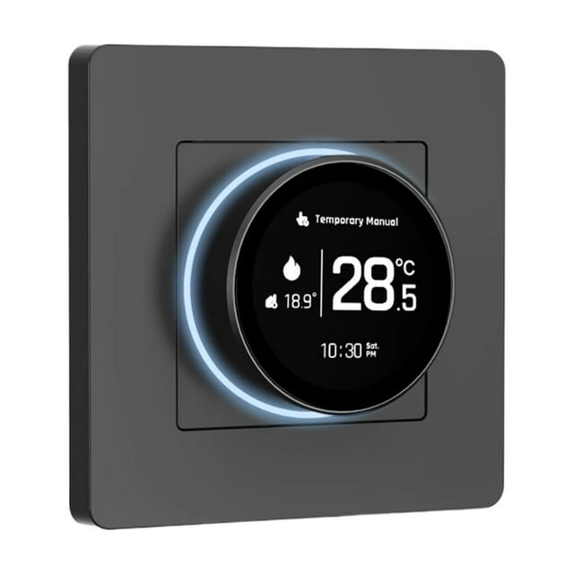 Smart Knob Thermostat Star Ring Series Temperature Controller Water Boiler Electric Heating ,Easy to Install
