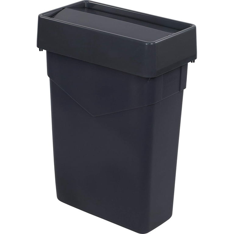 Carlisle 34393523 Centurian 35 Gallon Gray Square Trash Can