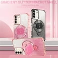thumbnail image 2 of Kickstand Case for Vivo S16 Cover Soft TPU Silicone Phone Case with Luxury Magnetic Mirror Stand Shell for Women Men Anti-Fall Protective Cover Compatible with Vivo S16 Case, 2 of 7
