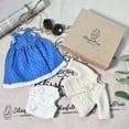thumbnail image 4 of Handmade 12" Waldorf Doll Clothing Set with Gift Box, Basia Outfit Accessories, 4 of 5