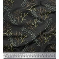 thumbnail image 1 of Soimoi Gray Rayon Fabric Dry Branches Tree Fabric Prints By Yard 56 Inch Wide, 1 of 3