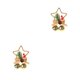 thumbnail image 2 of Injueey Colgante de Navidad, campana de estrella, colgante de pared, decoración impermeable, atmósferas de vacaciones, escaparate elegante, adorno de Type1 NO1 Injueey CBP443018, 2 of 5