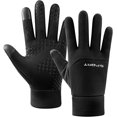 thumbnail image 1 of Guantes para deportes de invierno Guantes antideslizantes para ciclismo Guantes impermeables y resistentes al viento para exteriores Guantes portátiles para correr Slim Fit Super Grip Forro polar fin TUNC Sencillez, 1 of 5