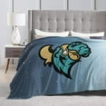 thumbnail image 4 of Coastal Carolina University Fleece Blanket, Very Soft Microfiber Flannel Blanket for Couch Warm and Cozy for All Seasons, 4 of 6