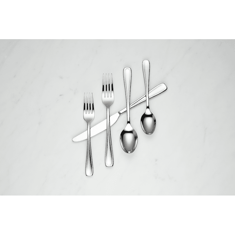 Oneida Newpoint 20-Piece Stainless Steel Flatware Set photo 4