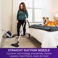 thumbnail image 3 of Kenmore 200 Series Canister Vacuum, Bagless, Corded, 16ft Cord, Multi-Cyclonic Technology, HEPA Filtration, Auto Cord Rewind, for Carpets, Hard Floors, Stairs & Upholstery, DC2021, 3 of 9