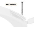 thumbnail image 3 of KONTONTY 1Set Rv Door Handle Grip for Seniors Sleek White Abs Stable Support Non-Slip 9.8x0.8x0.4In, 3 of 7
