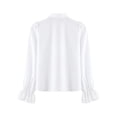 thumbnail image 4 of YONGHS Kids Boys Renaissance Medieval Ruffle Lace Shirt Tops Long Sleeve Blouse, 4 of 7