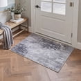 thumbnail image 5 of GENIMO 5'x7' Geometric Abstract Area Rug for Living Room, Machine Washable Non Slip Low Pile Rug for Bedroom Dining Room, ONYXRIFT, 5 of 5