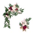 thumbnail image 2 of Artificial Flower Swag Set of 2 for Wedding Welcome Sign Floral Decoration, 2 of 10