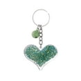 thumbnail image 2 of 3PCS Acrylic Love Key Chain Peach Heart Keyring Keychain Jewelry Gift Shining Bag Pendant Accessory, 2 of 6