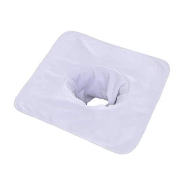 Toalla de spa Yuyangstore con orificio para la cara 35 cm x 35 cm
