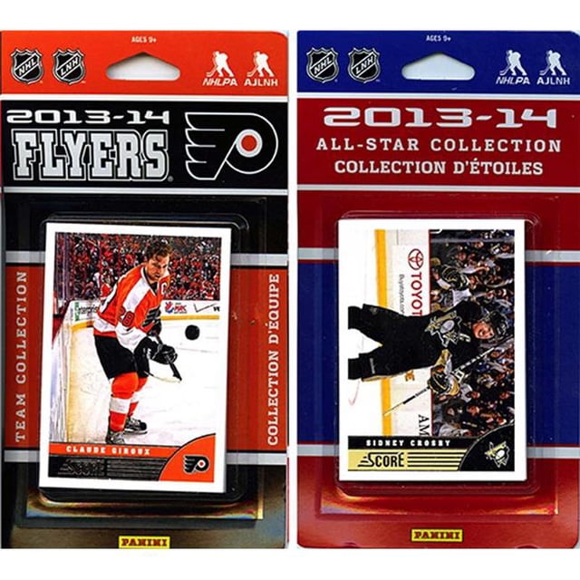 CandICollectables FLYERS13 NHL Philadelphia Flyers Licensed 2013-14 Score Team Set & All-Star Set