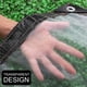 thumbnail image 1 of Waterproof Clear Tarp with Grommets Heavy Duty PVC Vinyl Patio Tarpaulin Cover ZUAN, 1 of 4